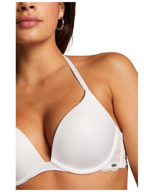 Hunkemöller Brown Angie Padded Underwired Push-up Bra