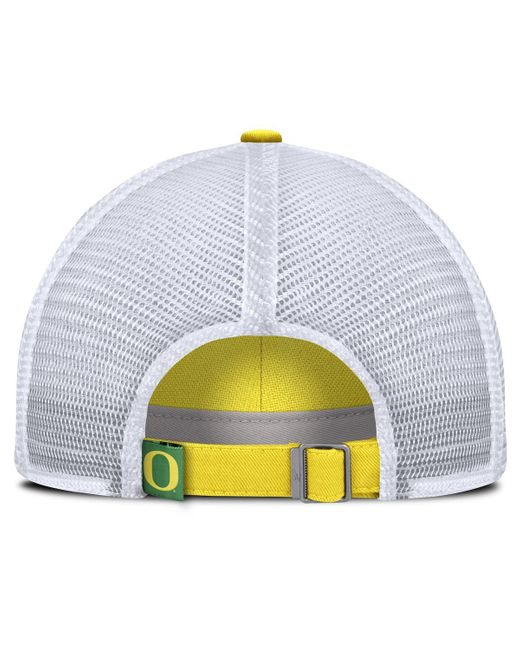 Nike Yellow Oregon Ducks 2025 Gameday On-field Club Adjustable Trucker Hat for men