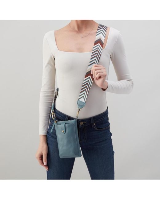 Hobo International Blue Cass Phone Crossbody