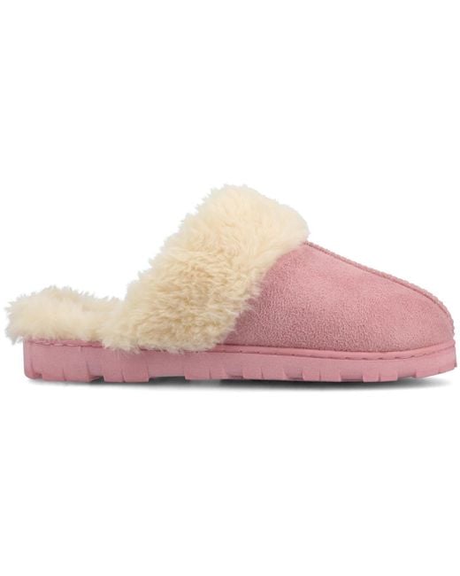 Journee Collection Pink Kalli Round Toe Clogs