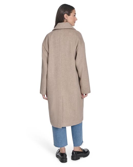 Levi's White Regular Single Breasted Top Coat