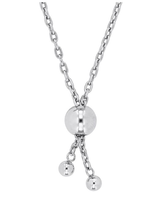 Macy's White Pear Halo Bolo Bracelet (3/4 Ct. T.w.