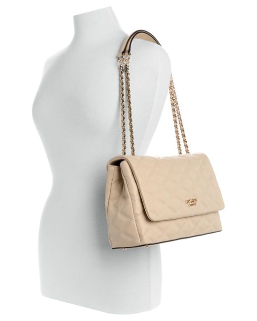 Guess Natural Tamsin Large Convertible Crossbody