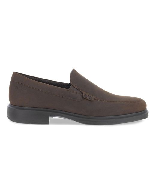 Ecco Helsinki 2.0 Slipon Loafers in Brown for Men Lyst