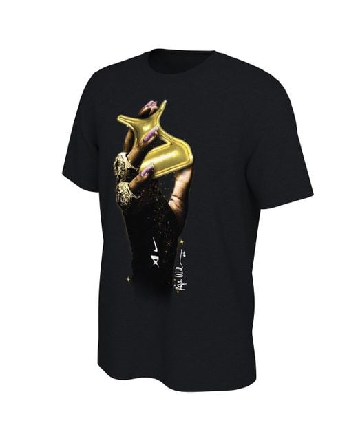 Nike Black And A'ja Wilson Las Vegas Aces Wnba Summit Player T-shirt