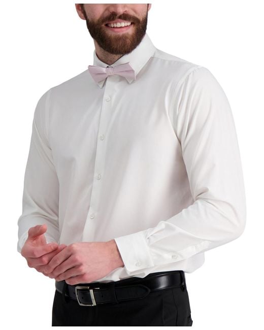 Calvin Klein Pink Unison Solid Pre-tied Bow Tie for men