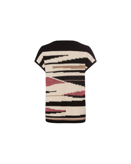 Olsen Black Ajour Knit Pullover