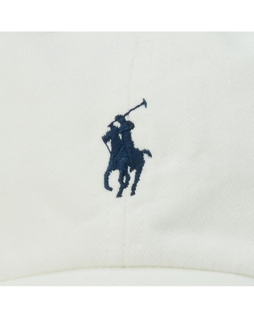 Polo Ralph Lauren Blue Cotton Chino Ball Cap for men