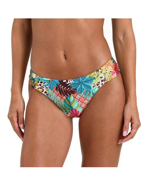 Sunshine 79 Blue Paraside Heat Shirred Side Hipster