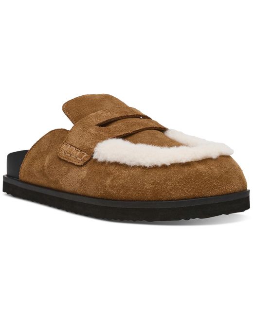 Steve Madden Brown Tomlin Cozy Clogs
