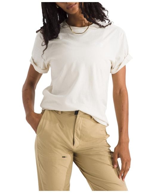 The North Face White Short-sleeve Core Box Nse Tee