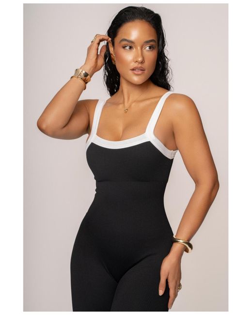 JLUXLABEL Multicolor Core Ribbed Jumpsuit