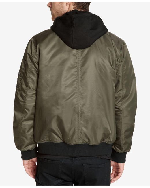 guess green bomber jacket