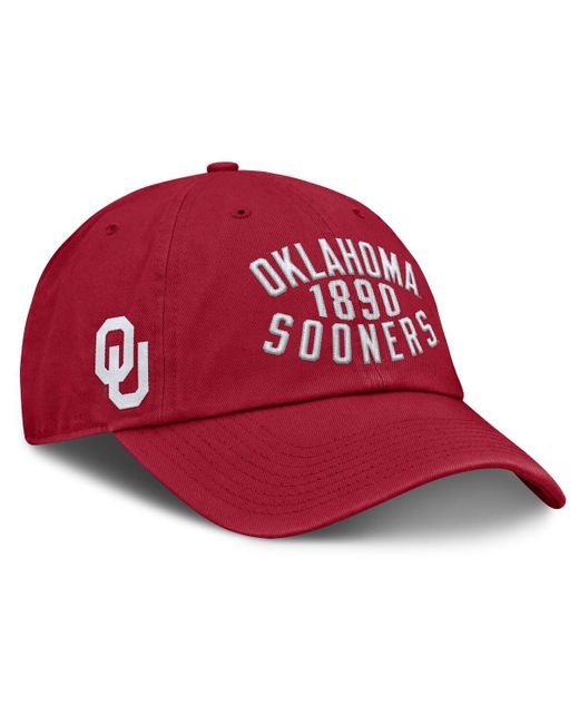 Fanatics Red Oklahoma Sooners Archer Adjustable Hat for men