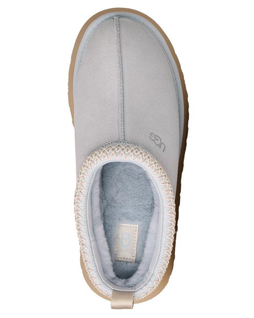 Ugg White Tazz Ii Platform Slippers