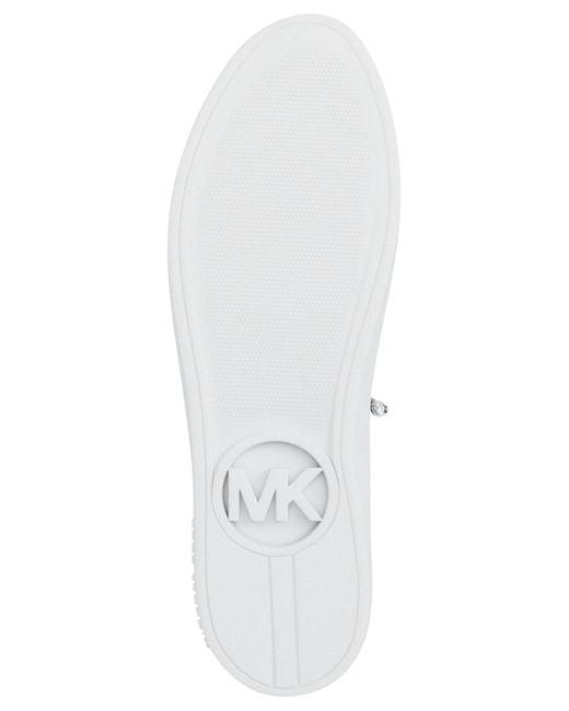 Michael Kors Gray Michael Scotty Lace Up Sneakers