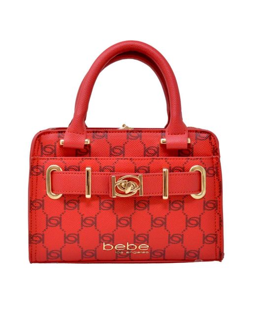 bebe red crossbody