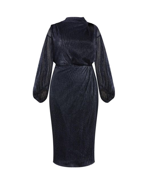 City Chic Multicolor Plus Size Jaylee Mesh Dress