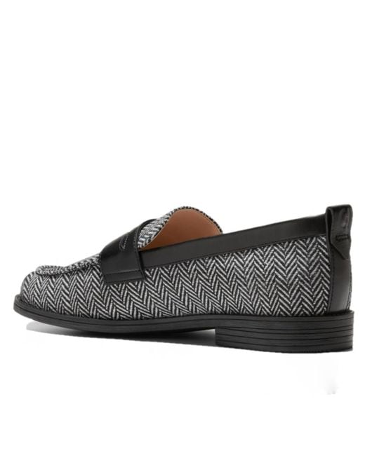 Cole Haan Black Stassi Penny Loafers