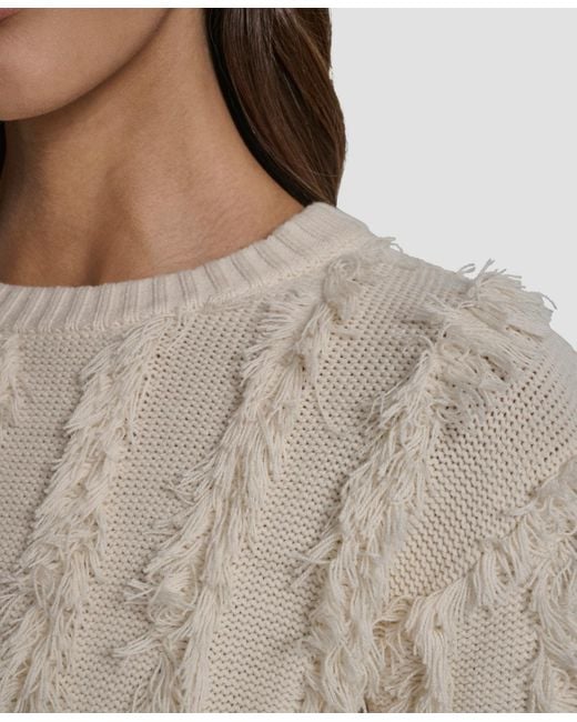 DKNY Natural Long Sleeves Sweater