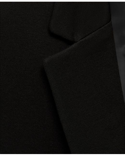 Mango Black Pocketed Suit Jacket