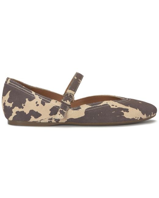 Lucky Brand Brown Cyrena Mary Jane Flats