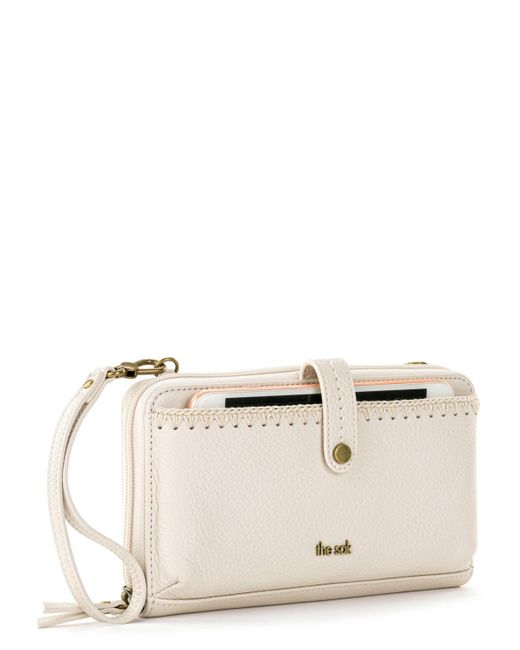 The Sak Natural Iris Leather Convertible Crossbody Bag