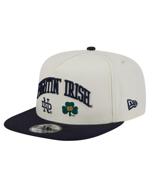 KTZ Gray Notre Dame Fighting Irish Collegiate 9fifty A-frame Snapback Hat for men