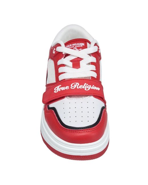 TRUE RELIGION Latifah Court Sneaker in Red | Lyst