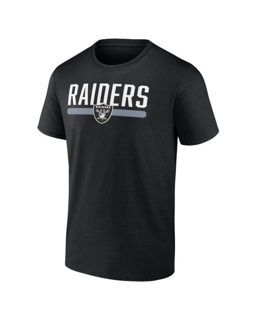 Fanatics Branded Las Vegas Raiders Arc And Pill Tshirt in Black for