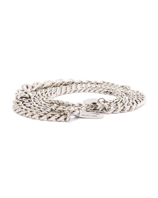 Michael Kors Natural Gradient Swag Chain Belt