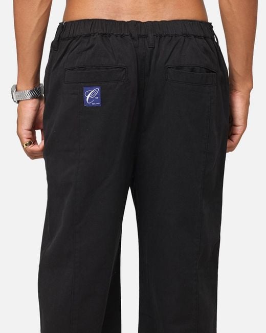 carre Black C-track Pant for men