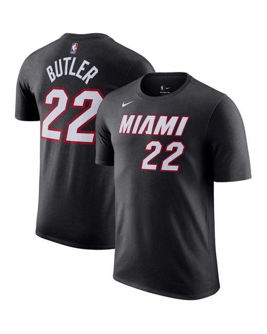 Nike Jimmy Butler Miami Heat Name & Number Youth Shorts in Black, Size: XL