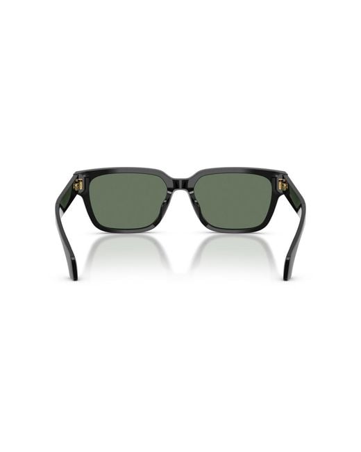 Versace Green Rectangle Sunglasses for men