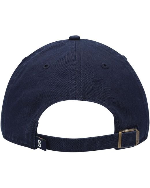 '47 Blue Seattle Mariners Clean Up Adjustable Hat for men
