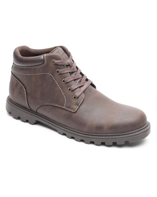 Rockport Highview Casual Boots in Brown 