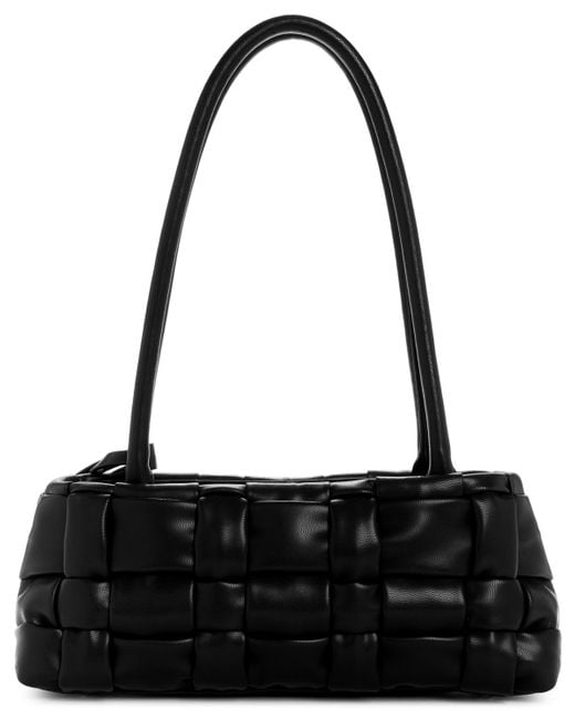 Guess Black Marion Shoulder Satchel Bag