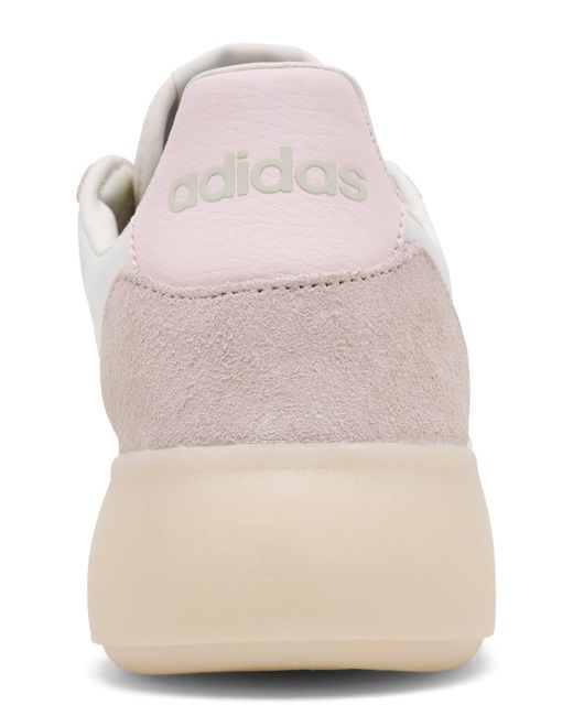 Adidas White Barreda Decode Casual Sneakers From Finish Line