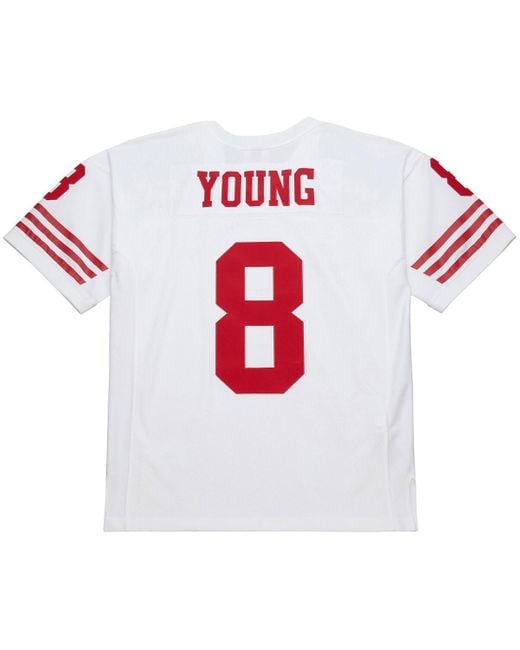 Mitchell & Ness White Mitchell Ness Steve Young San Francisco 49ers 1994 Legacy Replica Jersey for men