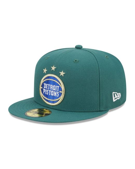 KTZ Green Detroit Pistons 2022/23 City Edition Alternate Logo 59fifty
