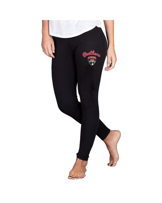 Concepts Sport Black Florida Panthers Fraction leggings