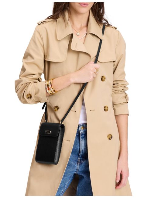Kate Spade Black Serena Mini Leather Phone Crossbody Bag