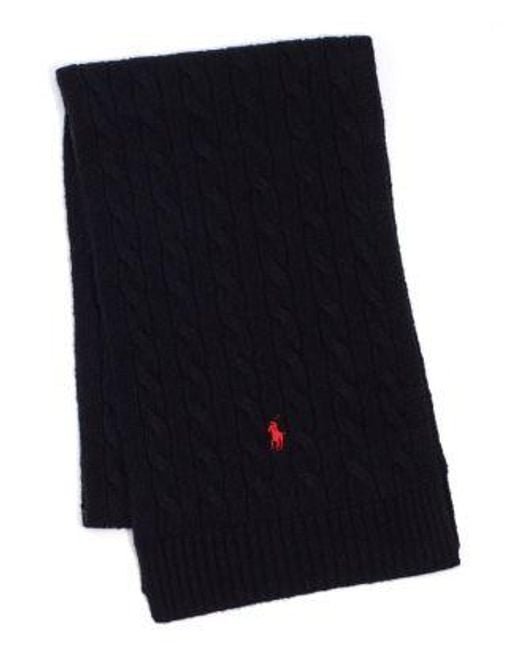 Polo Ralph Lauren Black Ralph Lauren Polo Scarves for men
