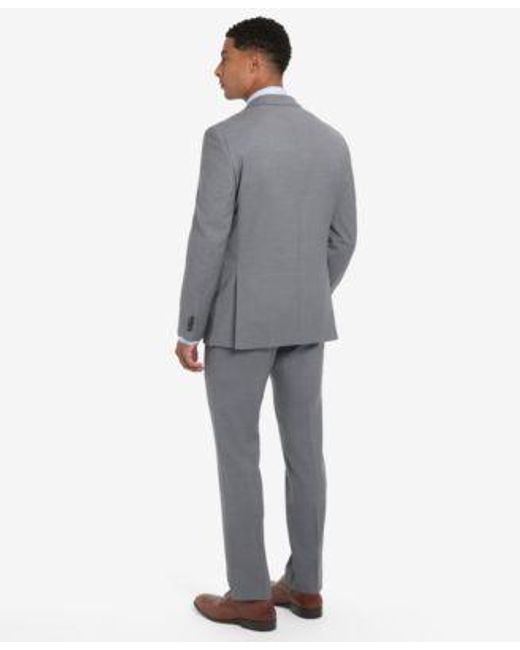 Tommy Hilfiger Gray Modern Fit Suit for men