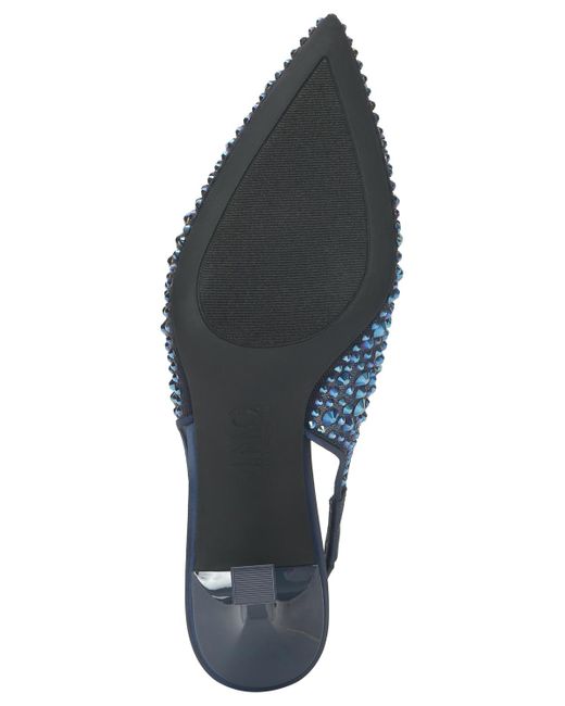 INC International Concepts Blue Alanze Slingback Pumps