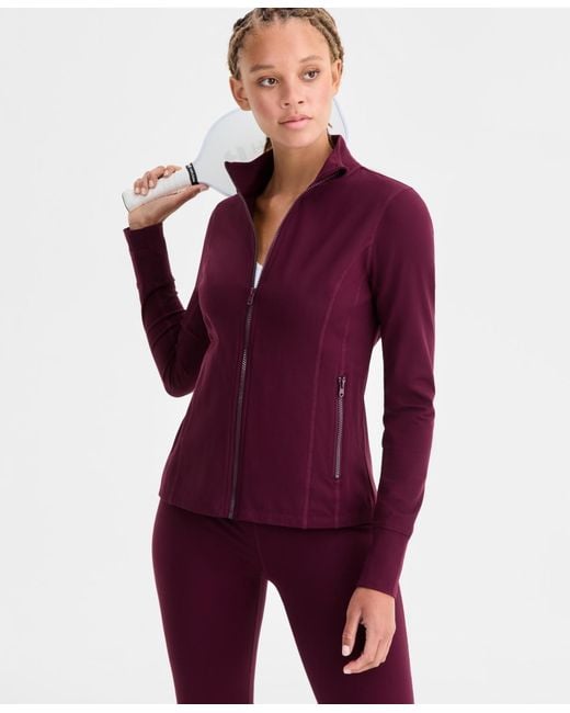 ID Ideology Purple Studio Full-zip Jacket