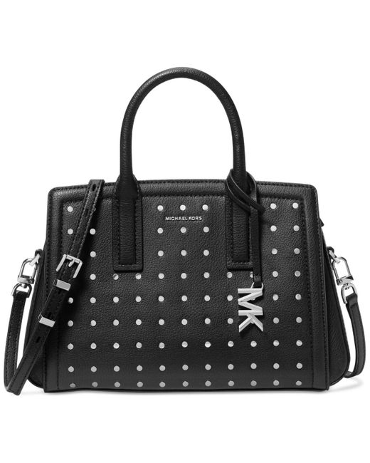 Michael Kors Black Michael Laila Small Crossbody Satchel