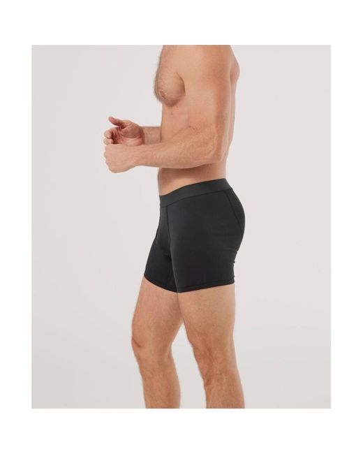 Pact Black Everyday Boxer Brief 4-pack for men