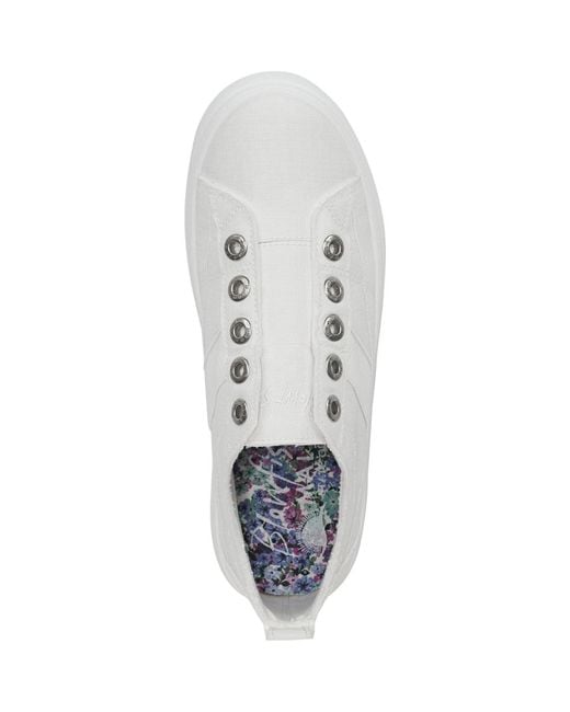 Blowfish White Hangout Slip-on Shoes