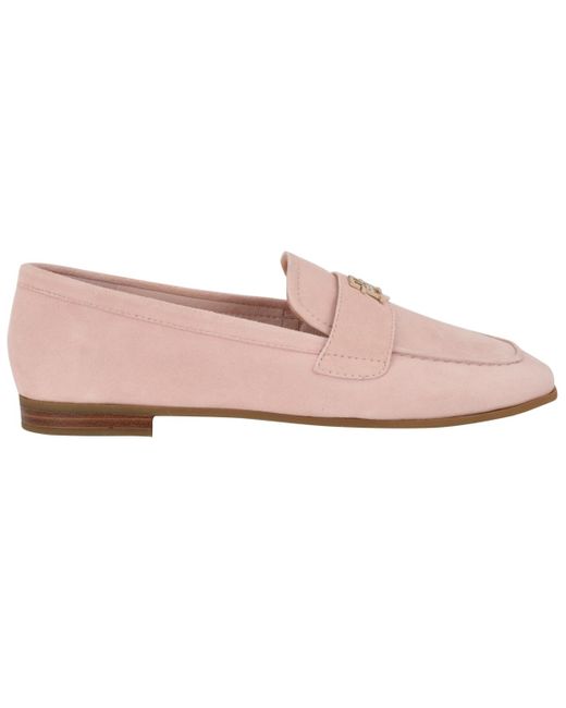 Tommy Hilfiger Pink Razzi Slip On Loafers